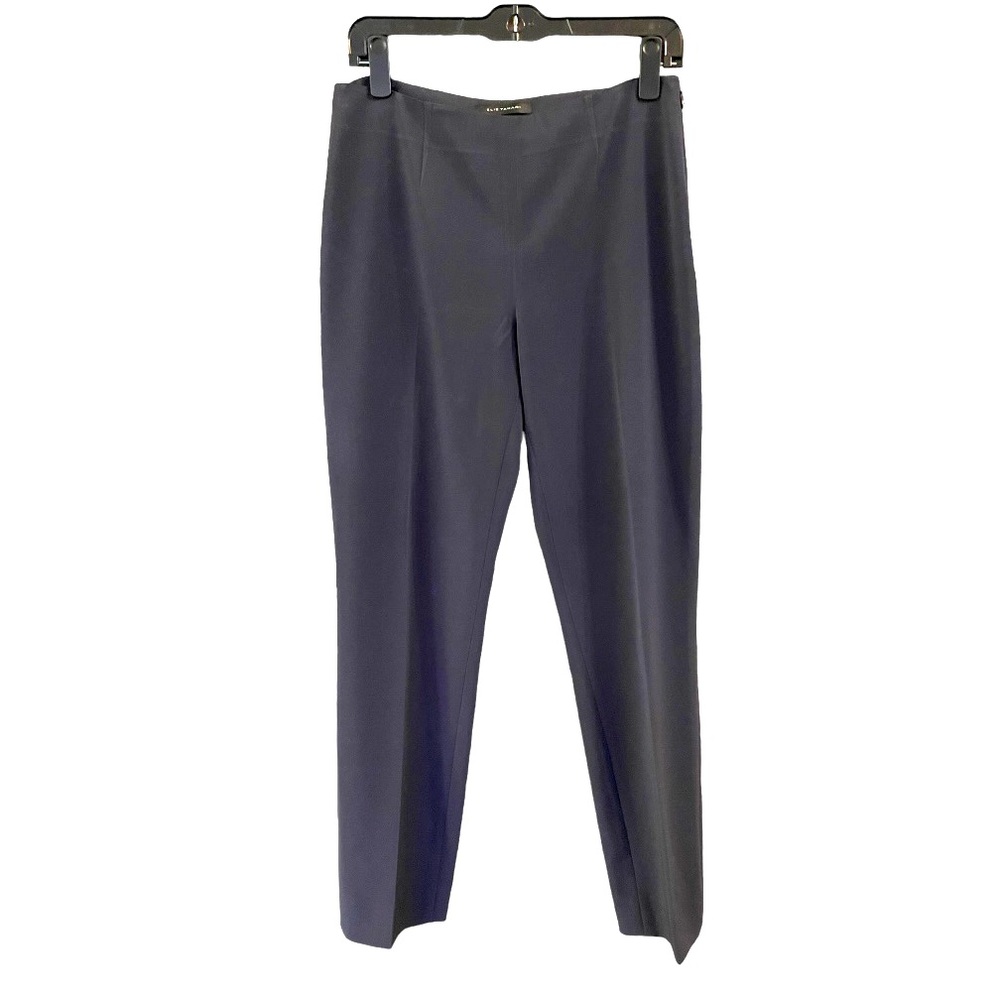 Elie Tahari Cobalt Blue Grey Straight Leg Pants‎ 8